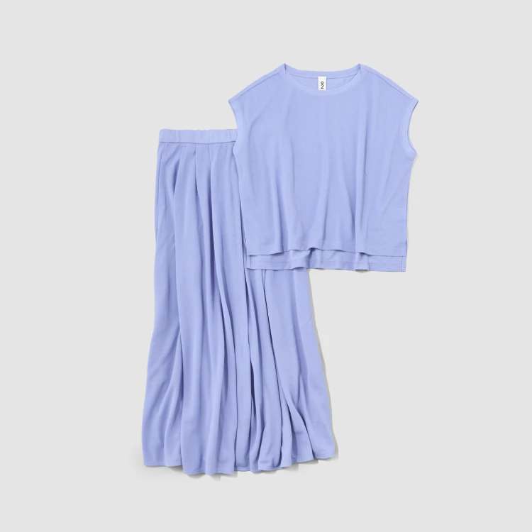 フレフレ・ツーピース ブルーラベンダー
