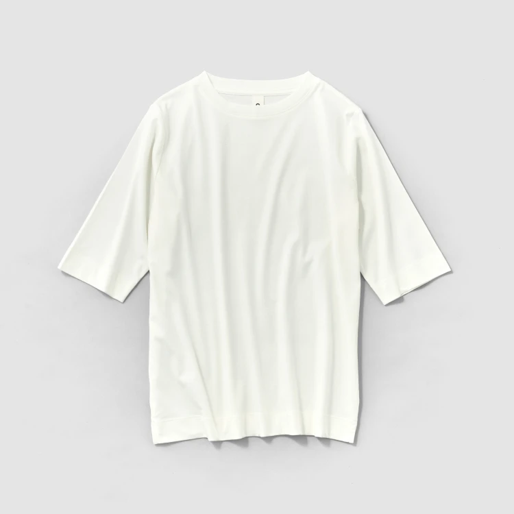 〈O2〉Tee "Rosy"  レディス  ハーフスリーブＴ オフホワイト