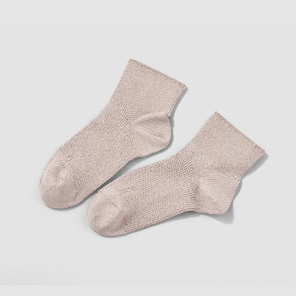 O2〉× mioasse ショートソックス グレー