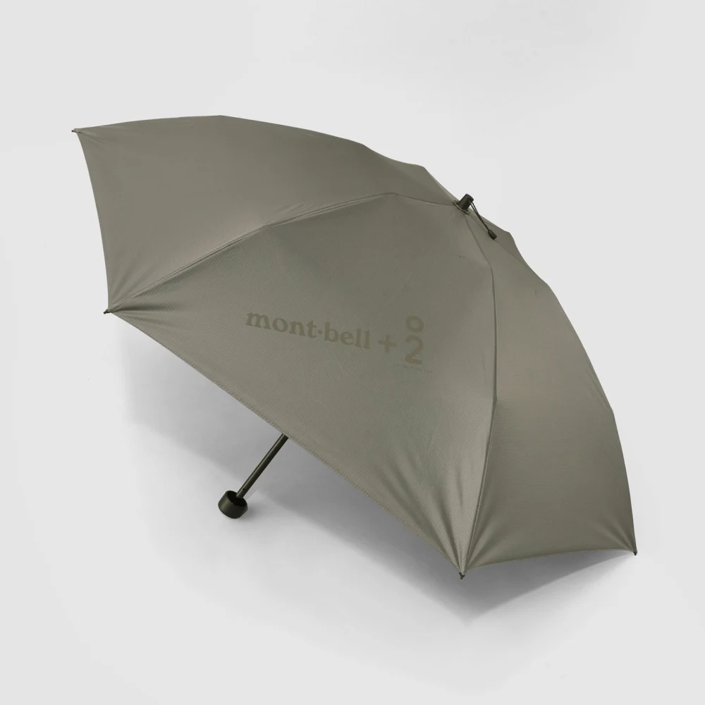 mont-bell ×〈O2〉トラベル 2-Way アンブレラ 50 グレージュ