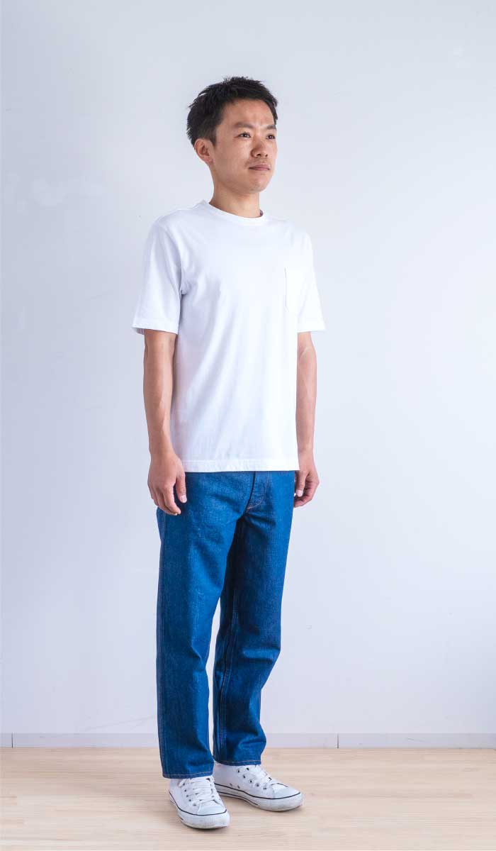 メンズtシャツ編 モデル身長170cm