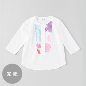 プリントのシャツ/花