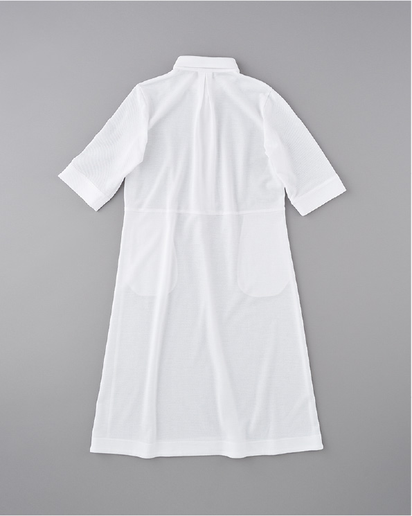 鹿の子のシャツワンピース - CACUMA2022SS 渡邉良重さんの服