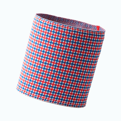 ギンガム(ブルー×レッド)(うすいタオリン)