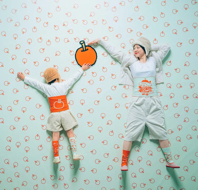 りんご狩りかもしれないハラマキ新登場」－ ほぼ日ハラマキ 2025 冬