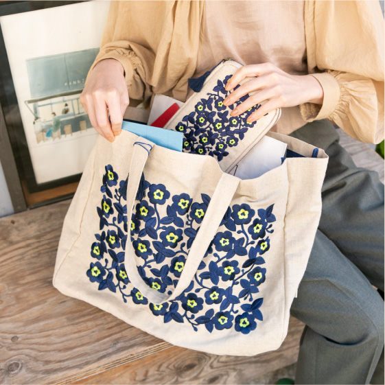 ひきだしポーチ新柄3種類＆新商品「いつでもトート」シリーズ