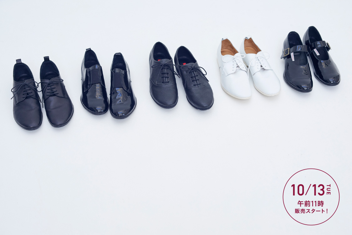 イオグラフィックの黒い革靴（紐靴3） a. hobonichi　大橋歩 イオグラフィックの黒い革靴（紐靴3） a. hobonichi 大橋歩 イオ