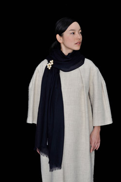 Hanaさま専用】コズミックワンダー 草木染めウールコート 黒