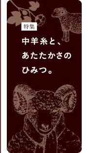 中羊糸とあたたかさのひみつ。