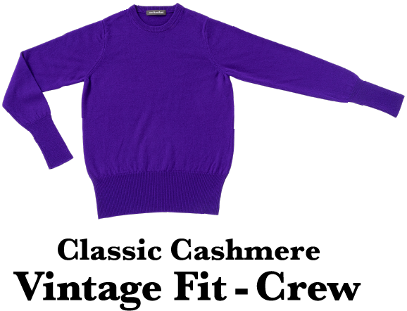 Classic Cashmere Vintage Fit - Crew