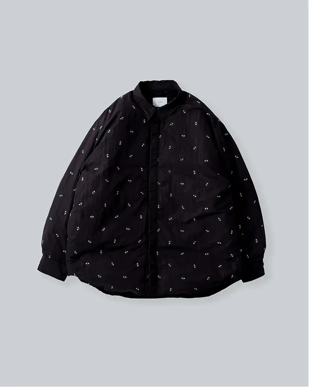 flower down shirts jacket 