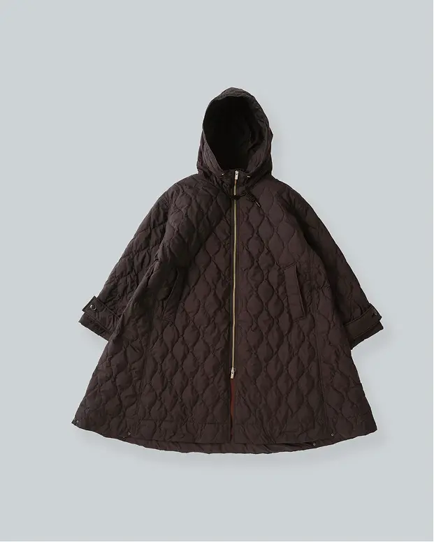 TENT LINE ZIP UP DOWN COAT