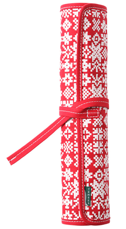 編み針ケース・コレクティングスターズ（レッド）