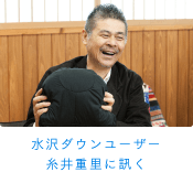 水沢ダウンユーザー糸井重里に訊く。