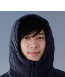 フードが通常の状態