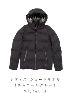レディス・ショートモデル（チャコールグレー） 97,740円