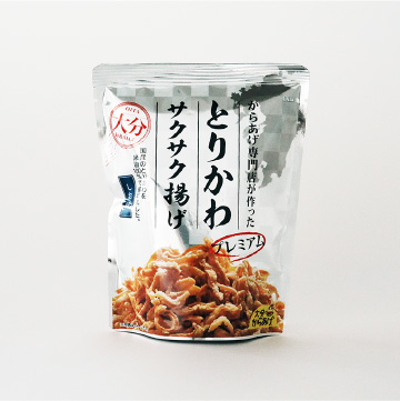 とりかわサクサク揚げ　しお味