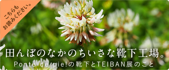 田んぼのなかのちいさな靴下工場