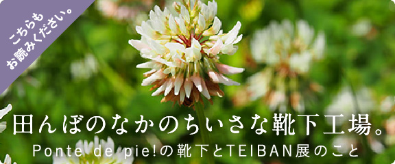 田んぼのなかのちいさな靴下工場