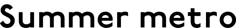 Summer metro