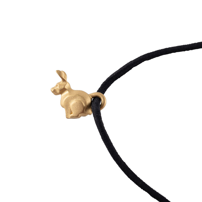 ウサギのヘアゴム