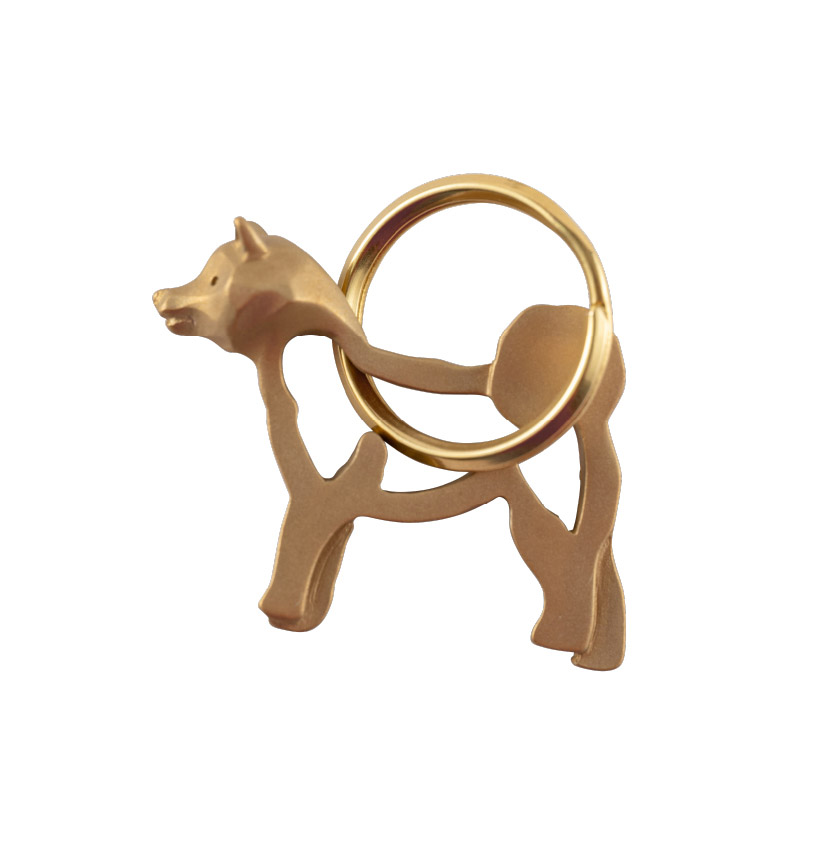 キーリング 柴犬