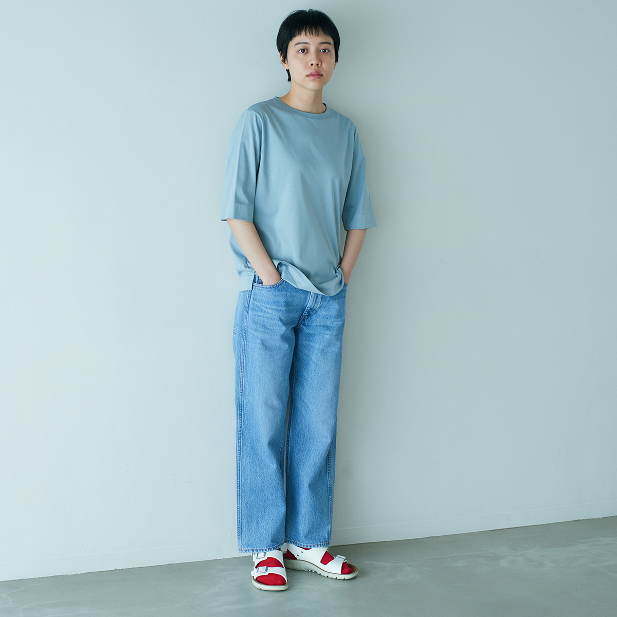 WESTOVERALLS 851S デニム［ライトブルー］ - Hello! Good Buy! - ほぼ 