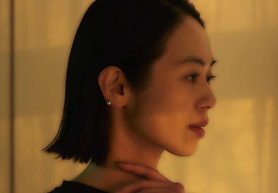 パールのイヤーカフ