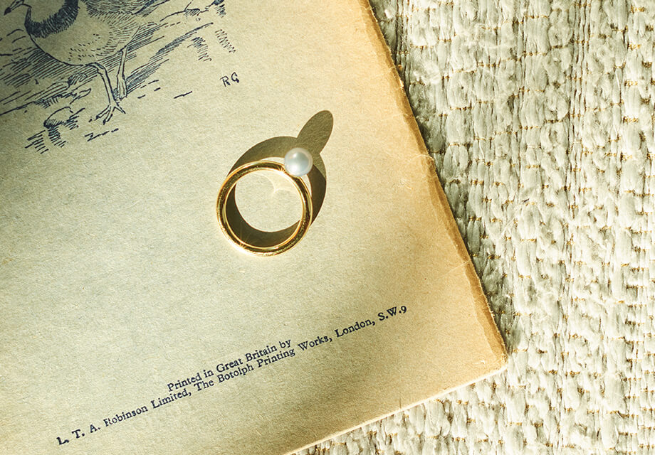 パールのリング