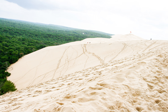 ▲ヨーロッパ最大級の「ピラ砂丘」は観光名所