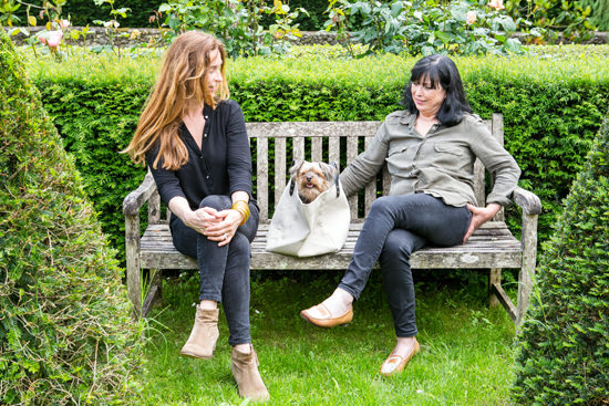 ▲バブー、すっかり気に入ってもらって、まるでファミリーの一員に