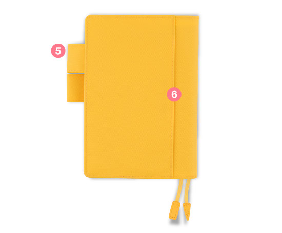 文庫本の2倍の大きさ。「手帳+ノート」感覚でお使いください。 文庫本の2倍の大きさ。「手帳+ノート」感覚でお使いください。