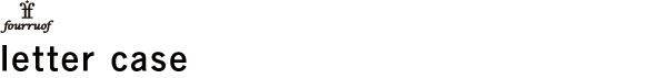 letter case