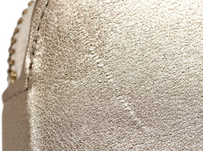 ほぼ日手帳　カバー　ジッパーズ　オリジナルA6　本革　シャンパンゴールド　未使用 ほぼ日手帳 カバー ジッパーズ オリジナルA6 本革 シャンパン