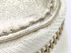 ジッパーズ 本革・シャンパンゴールド - ほぼ日手帳 2014 spring