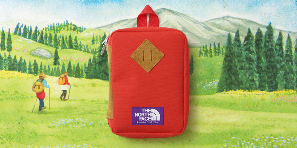 THE NORTH FACE PURPLE LABEL×HOBONICHI FIELD PACK レッド - ほぼ日