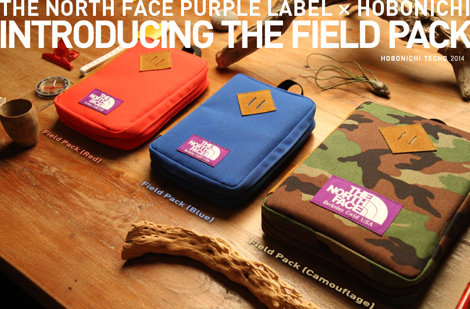Hobonichi Techo 2014  THE NORTH FACE PURPLE LABEL x HOBONICHI  Introducing The Field Pack