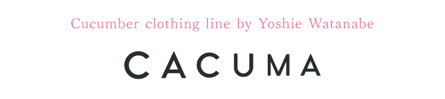 
			Cucumber clothing line by Yoshie Watanabe