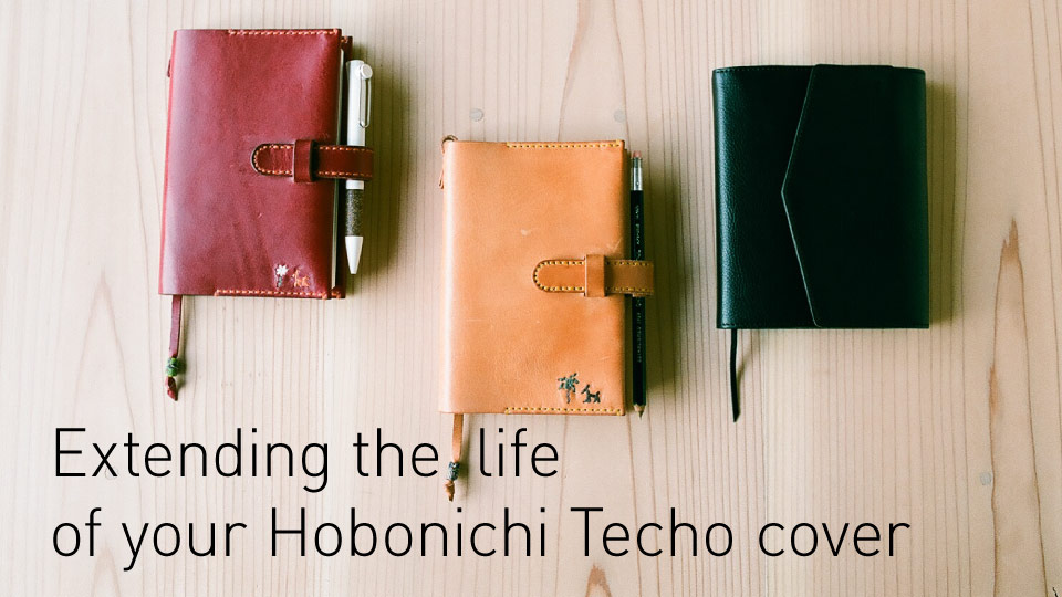 Extending the life of your Hobonichi Techo cover