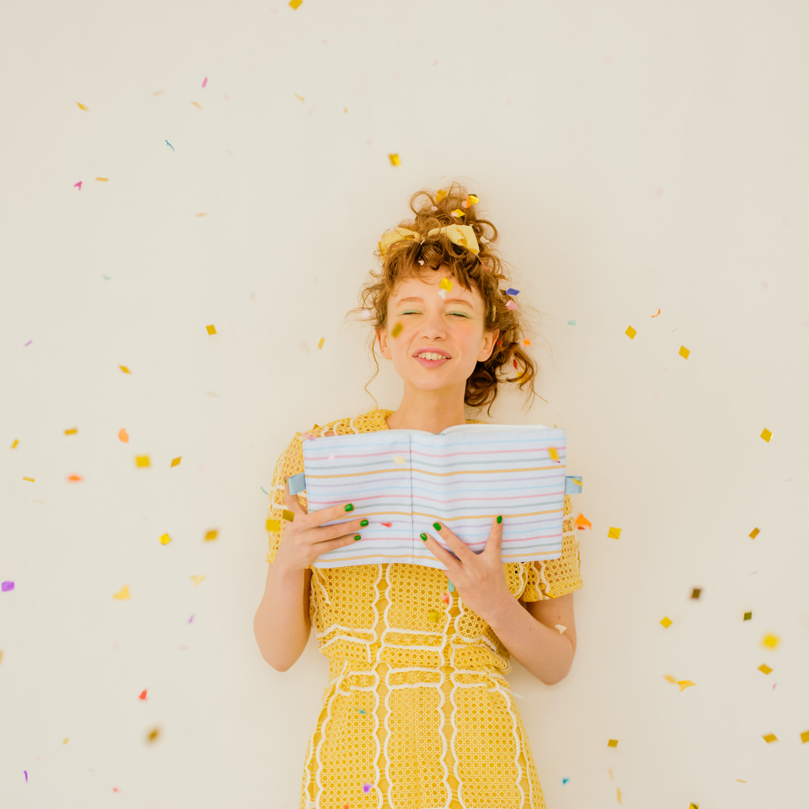 Pastel Stripes (Light Gray) - Techo Lineup - Hobonichi Techo