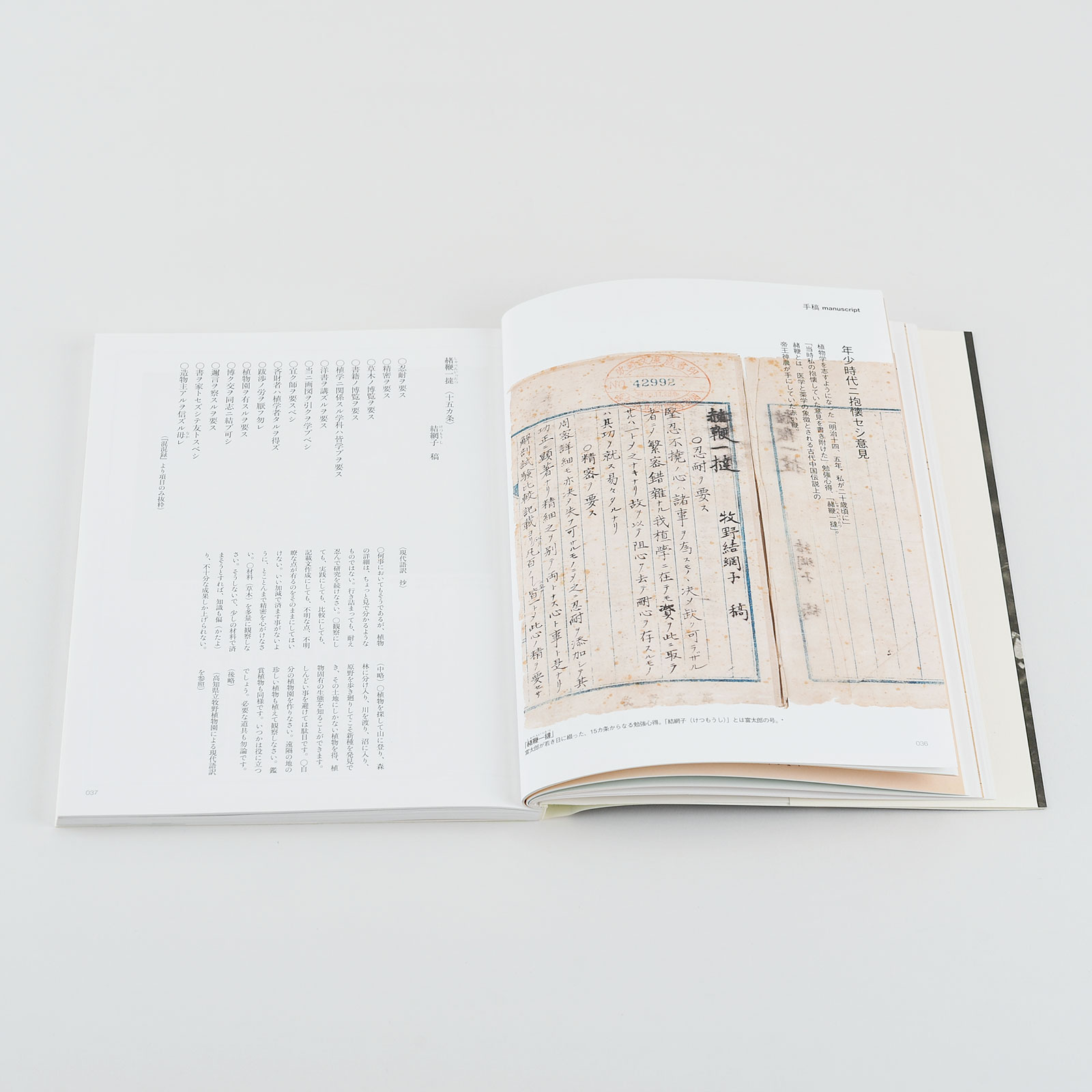 Tomitaro Makino A Visual Autobiography Accessories Lineup Hobonichi Techo 19