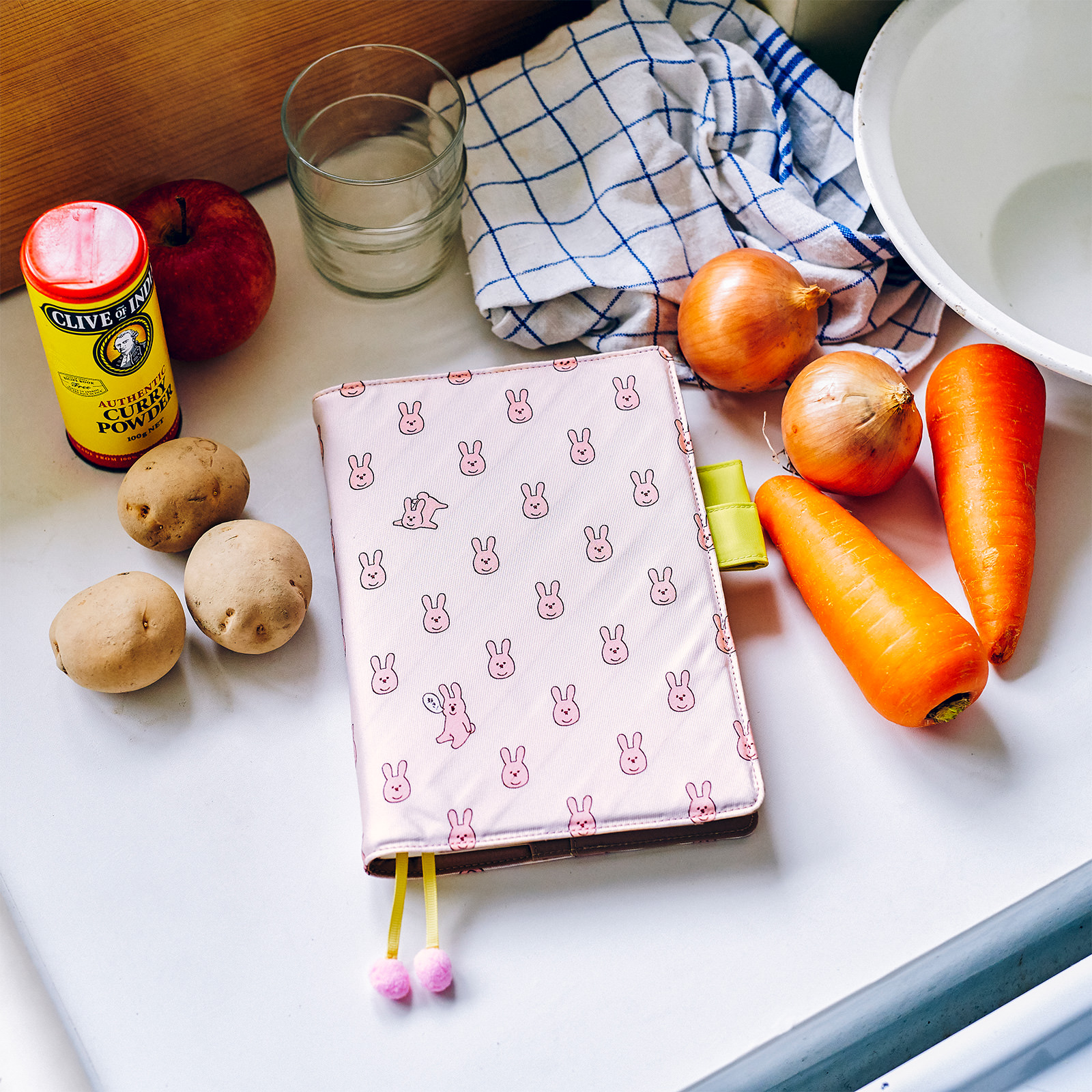 キューライス / スキウサギ（ピンク） - 手帳ラインナップ - ほぼ日