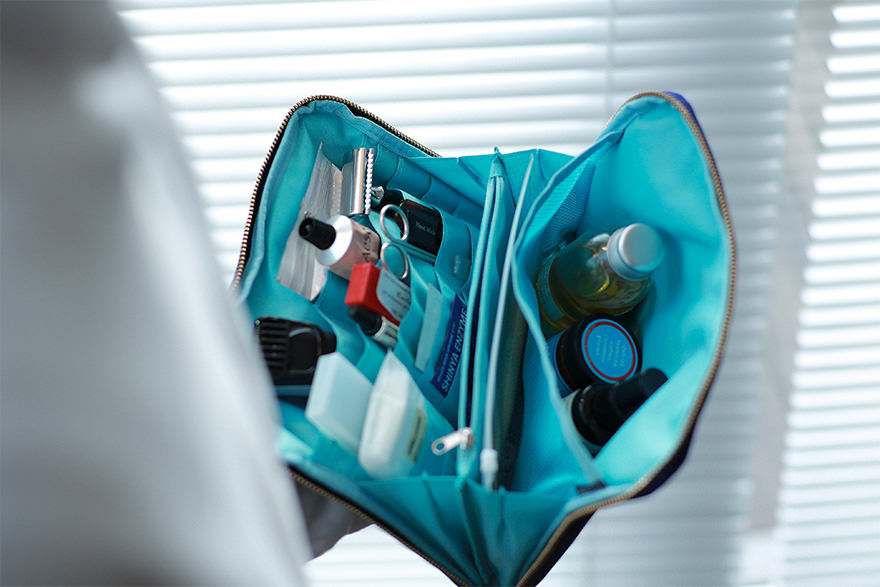 おおきいひきだしポーチ / ミナ ペルホネン/memoria - ひきだしポーチ