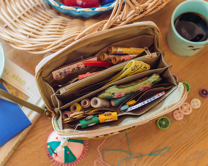 ひきだしポーチ・姉 / LOCHCARRONBuchanan - ひきだしポーチ