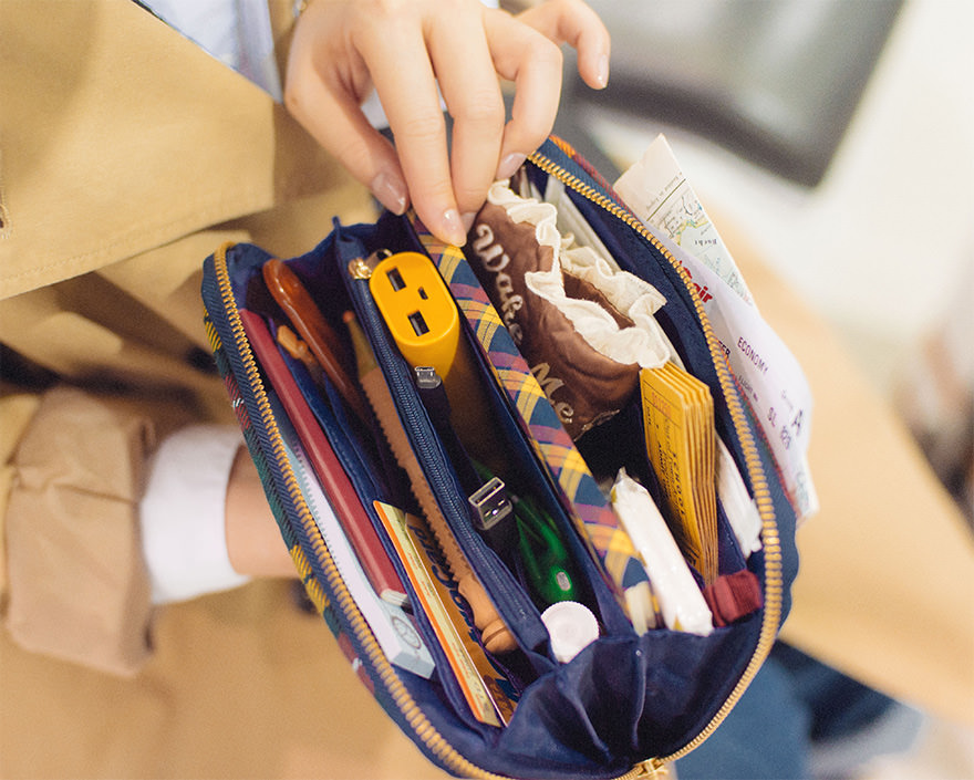 ⚮̈ミナペルホネン mermaid まるっこポーチ quartetとmermaidの