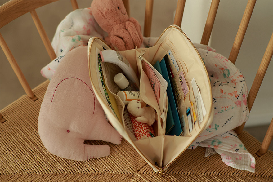 おおきいひきだしポーチ / ミナ ペルホネンsoda water - ひきだし