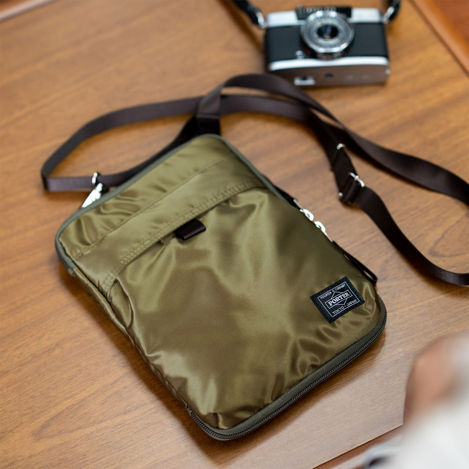 Porter Dangle Olive Techo Lineup Hobonichi Techo 21