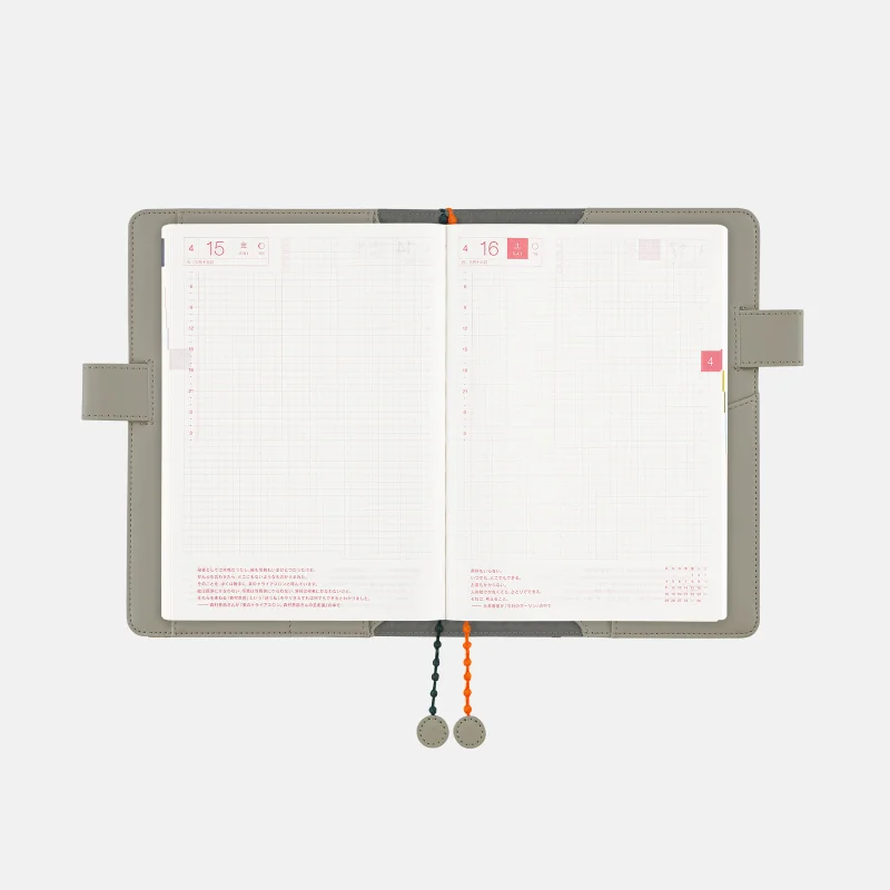 ミナ ペルホネン / candle ［カズンサイズ（A5）］ - 手帳ラインナップ 