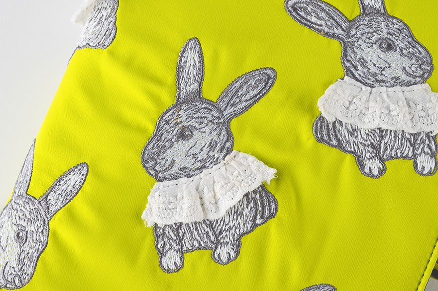 Candy Stripper / Sweet Bunny（yellow） ［カズンサイズ（A5 