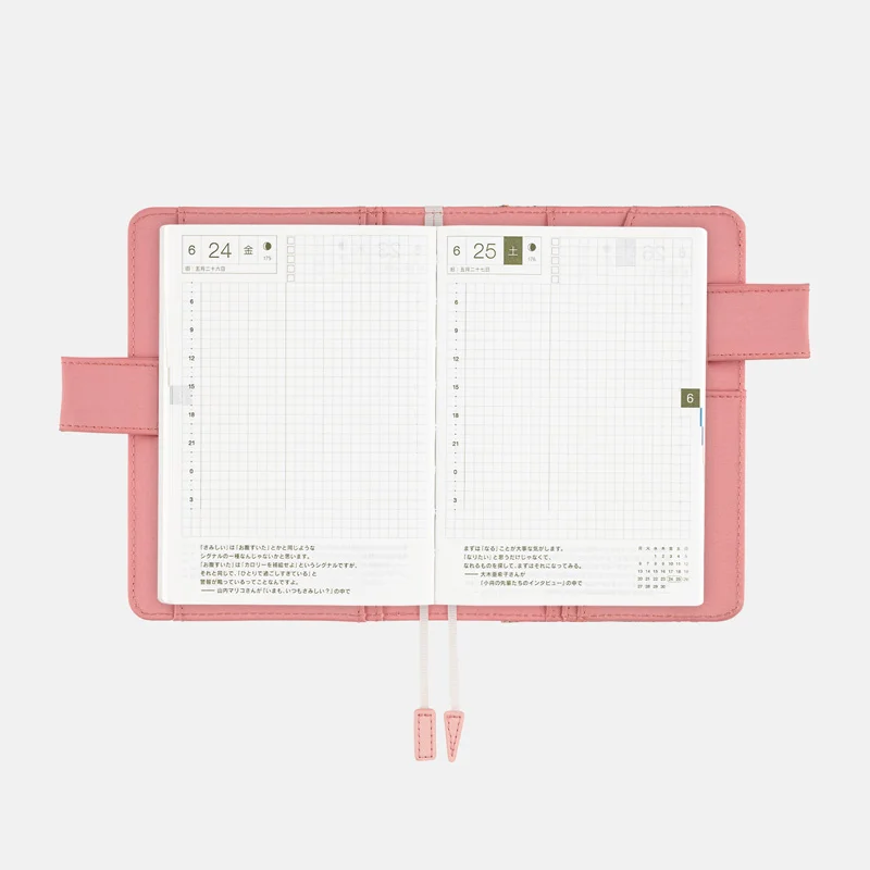 LIBERTY FABRICS / Poppy Forest ［オリジナルサイズ（A6）］ - 手帳 
